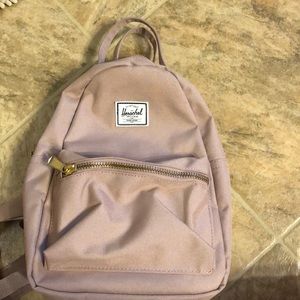 Herschel dusty rose mini backpack